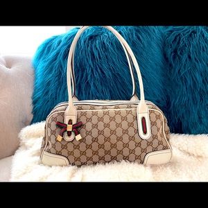 Gucci Princy Boston Bag GG Canvas